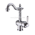 Contemporary Deck Mounted Brass Single Lever Kitchen Faucets